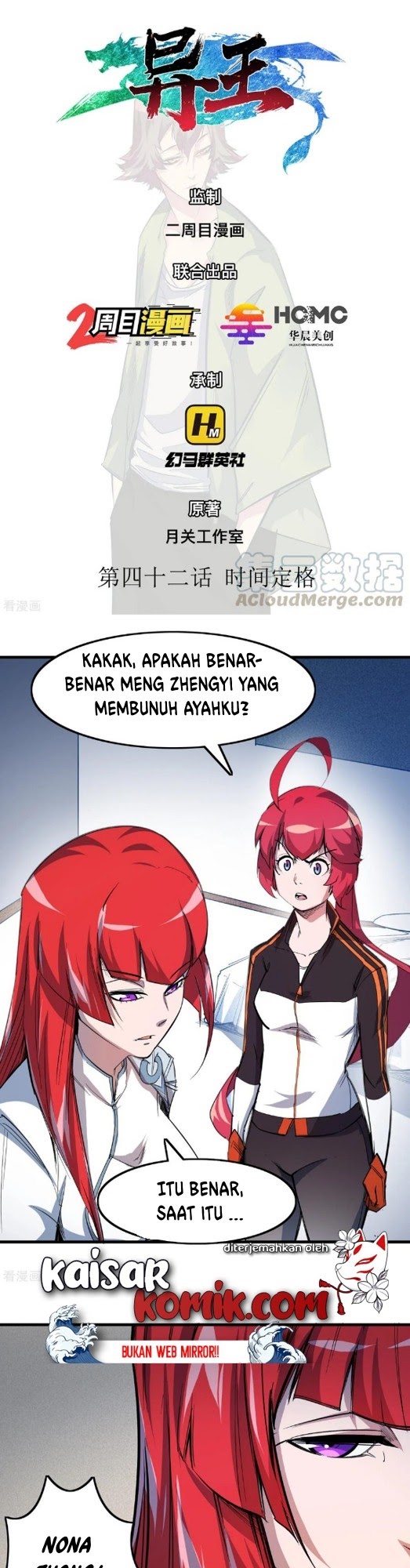 The Real King Chapter 42 Bahasa Indonesia